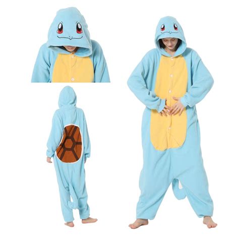 Cute Squirtle Onesie For Adult Pokemon Kigurumi 